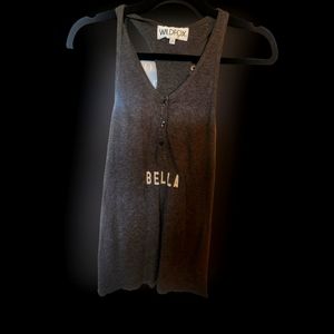 Wildfox extra small gray tank top